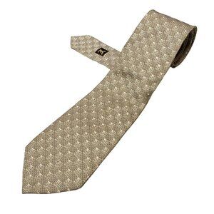 LOUIS VUITTON - Beige Pink Multi Confirmation Men's Tie 132-071825